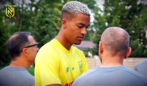 Les premiers pas d'Alban Lafont au FC Nantes