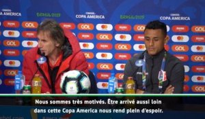 Copa America - Gareca : "Nous sommes motivés et plein d'espoir"
