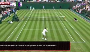 Wimbledon: Nick Kyrgios marque un point en marchant, son adversaire furieux (Vidéo)