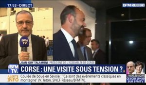 Philippe en Corse: pour Jean-Guy Talamoni, "il faut placer les relations entre la Corse et Paris sur un terrain pleinement politique"