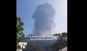 Les images impressionnantes de l'éruption du volcan Stromboli