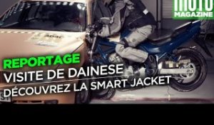 Visite Dainese par Moto Magazine