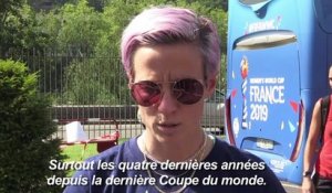 Mondial-2019: Rapinoe se sent "vraiment bien" avant la finale