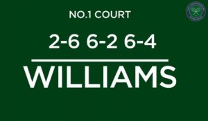 Serena Williams vs  Kaja Juvan