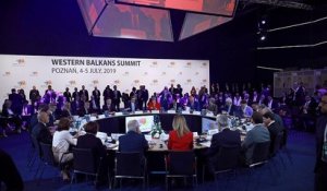 Sommet des pays des Balkans occidentaux, à Poznan (Pologne)