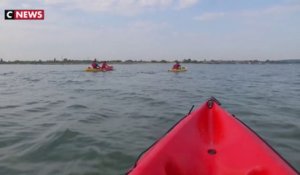 Arcachon : le kayak de mer séduit les vacanciers