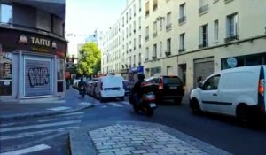Le quotidien des deux roues rue Lally Tollendal - Paris 19e