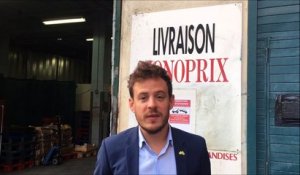 DNA - Jean-Baptiste Gernet explique l'expérimentation de livraison Monoprix en centre-ville à Strasbourg