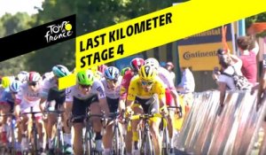 Last kilometer / Flamme rouge - Étape 4 / Stage 4 - Tour de France 2019