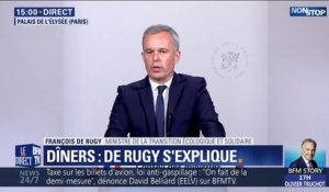 François de Rugy sur ses dîners fastueux aux frais de l'État: "Je comprends que cela puisse interpeller les Français"