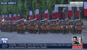 Les images des répétitions du défilé du 14 juillet sur les Champs-Élysées