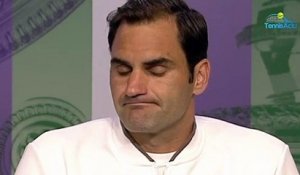 Wimbledon 2019 - Roger Federer  sur le 40e Fedal : "C'est cool de jouer contre Rafael Nadal"