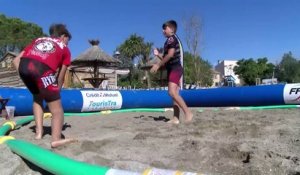 Initiation à la lutte sur sable à Martigues : jeu, découverte et plaisir