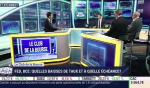 Le Club de la Bourse: Philippe Forni, Vincent Lequertier, Alain du Brusle et Sabrina Quagliozzi,  - 12/07