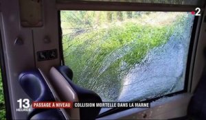Marne : collision mortelle entre une voiture et un TER