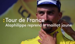 Tour de France - Alaphilippe reprend le maillot jaune