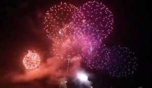 Nice a renoué avec la tradition du feu d’artifice trois ans après l’attentat qui a ensanglanté la Promenade des Anglais en 2016