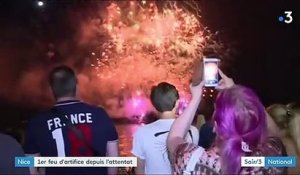 Nice tire son premier feu d'artifice depuis l'attentat de 2016