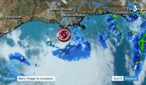La tempête Barry frappe de plein fouet la Louisiane