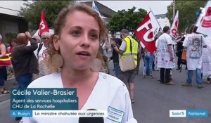 La Rochelle : poursuivie par des grévistes, Agnès Buzyn écourte sa visite des urgences