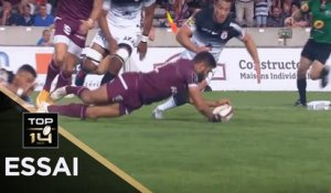 TOP 14 - Essai Romain BUROS (UBB) - Bordeaux-Bègles - Toulouse - J1 - Saison 2019/2020