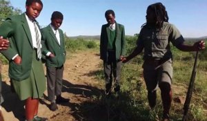 Afrique du Sud: pieds nus, sur les traces des rhinocéros