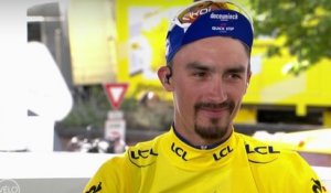 Tour de France 2019 / Julian Alaphilippe : "Je ne lâcherai pas facilement le maillot jaune"