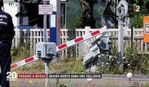 Marne : quatre morts lors d'une collision entre une voiture et un TER