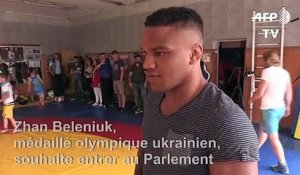 Zhan Beleniuk, le lutteur métisse qui veut combattre la discrimination en Ukraine