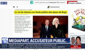 Démission de Rugy: Mediapart, accusateur public