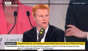 Nomination d'Élisabeth Borne : "Emmanuel Macron signe bien sa volonté de ne pas changer de politique", juge Adrien Quatennens, député La France insoumise