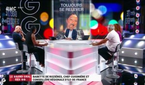 Le Grand Oral de Babette de Rozières, chef cuisinière et conseillère régionale d'Île-de-France - 18/07