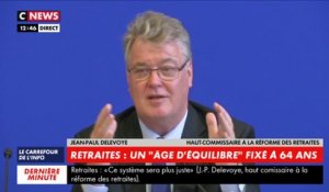 Jean-Paul Delevoye a présenté le futur «système universel» des retraites