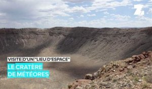 Visiter un lieu de l'espace: le cratère de météores