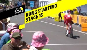 Départ pour Kung / Kung starting  - Étape 13 / Stage 13 - Tour de France 2019