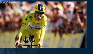 Tour de France : Alaphilippe, toujours en jaune, remporte le contre-la-montre