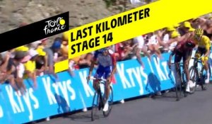 Last kilometer / Flamme rouge - Étape 14 / Stage 14 - Tour de France 2019