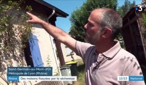 Sécheresse dans le Rhône : les maisons se fissurent avec la chaleur