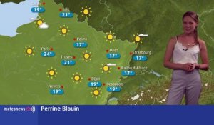 La météo  du mercredi 24 juillet en Lorraine et Franche-Comté