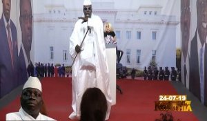 Yaya Jammeh dans Kouthia Show du 24 Juillet 2019