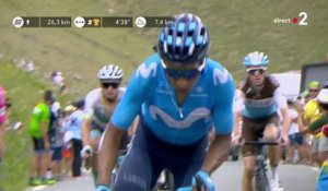 Tour de France 2019 - L'attaque tranchante de Nairo Quintana