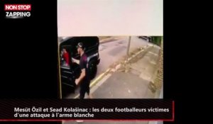 Mesüt Özil et Sead Kolašinac : les deux footballeurs victimes d'une attaque à l'arme blanche (vidéo)
