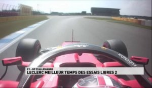 Leclerc meilleur temps des essais libres 2