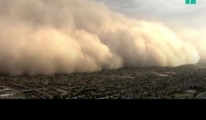 Une tempête de sable impressionnante engloutit l'Arizona