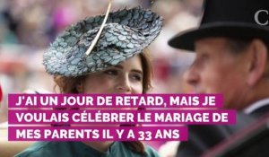 PHOTO. La princesse Eugénie célèbre l'anniversaire de mariage....