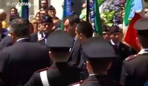 Italie : grande foule aux funérailles du carabinier tué par un Américain