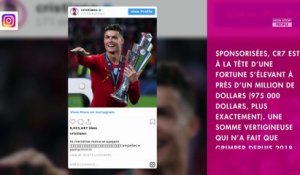Cristiano Ronaldo : cette somme astronomique qu’il a gagnée grâce à Instagram