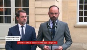 Le rapport de l'IGPN n'a pas "établi de lien entre l'intervention de la police et la disparition" de Steve Maia Caniço, annonce Edouard Philippe