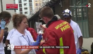 Paris : la chute d'un échafaudage fait un mort et trois blessés