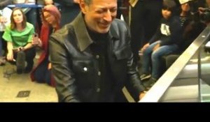 Le show de Jeff Goldblum dans une gare de Londres